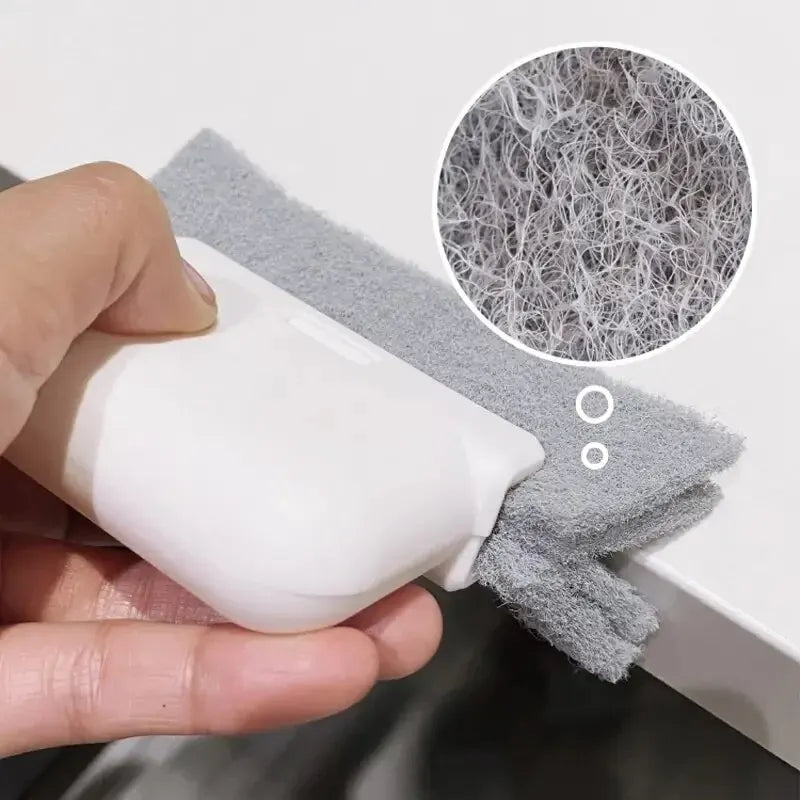 Window Cleaning Brush - Windowsill Groove & Crevice Cleaner Tool