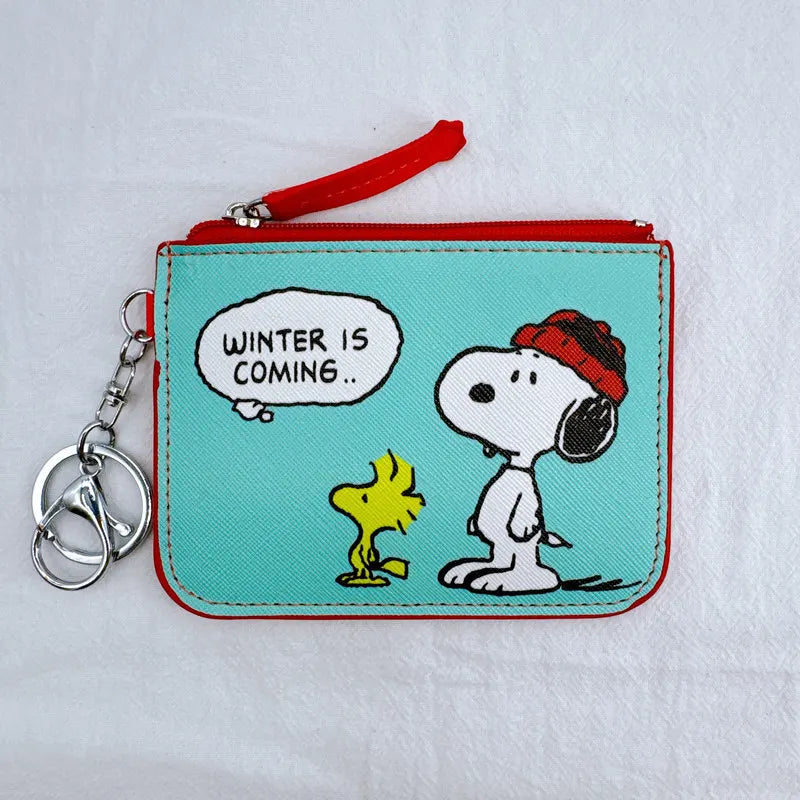 Snoopy Coin Purse – Cute Zipper Wallet