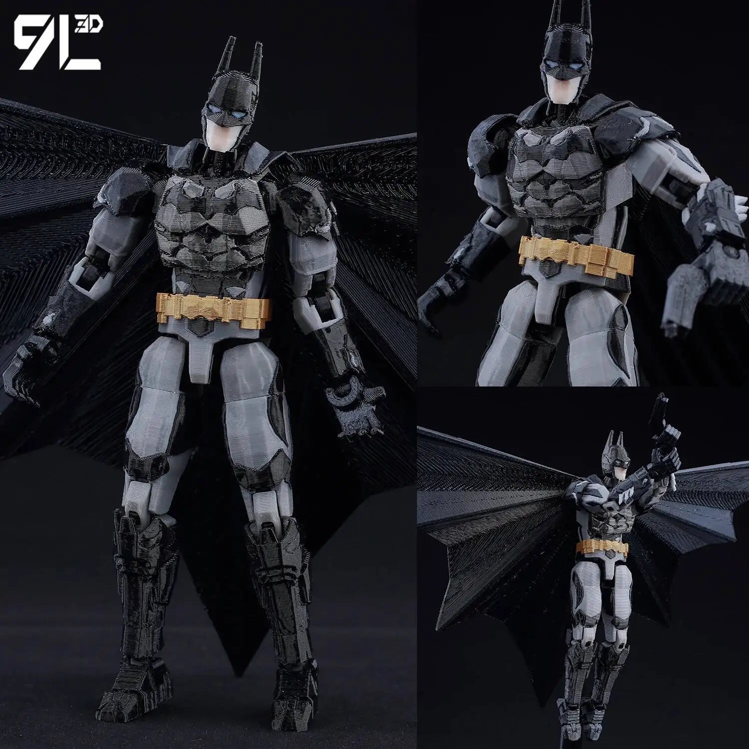 Batman Superman Action Figure – Poseable Hero Toy