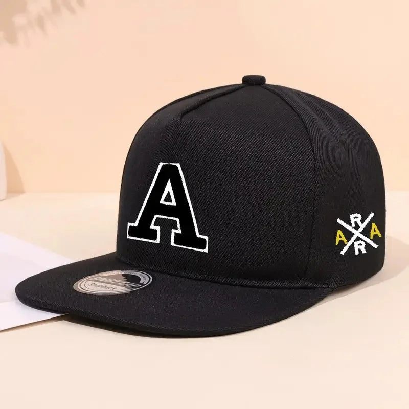 Letter Embroidered Baseball Cap - Adjustable Hip-Hop Sun Hat for Outdoor, Beach & City Wear