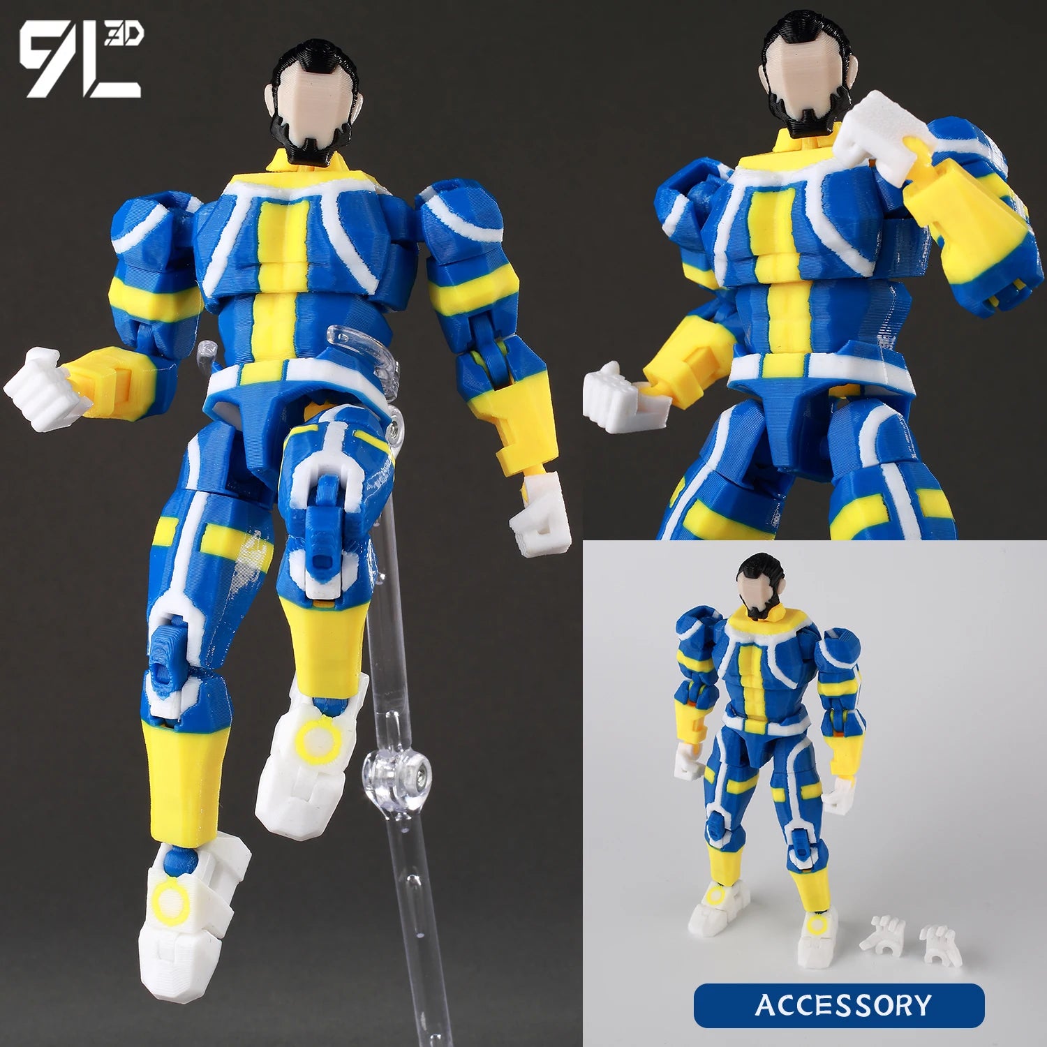 Batman Superman Action Figure – Poseable Hero Toy