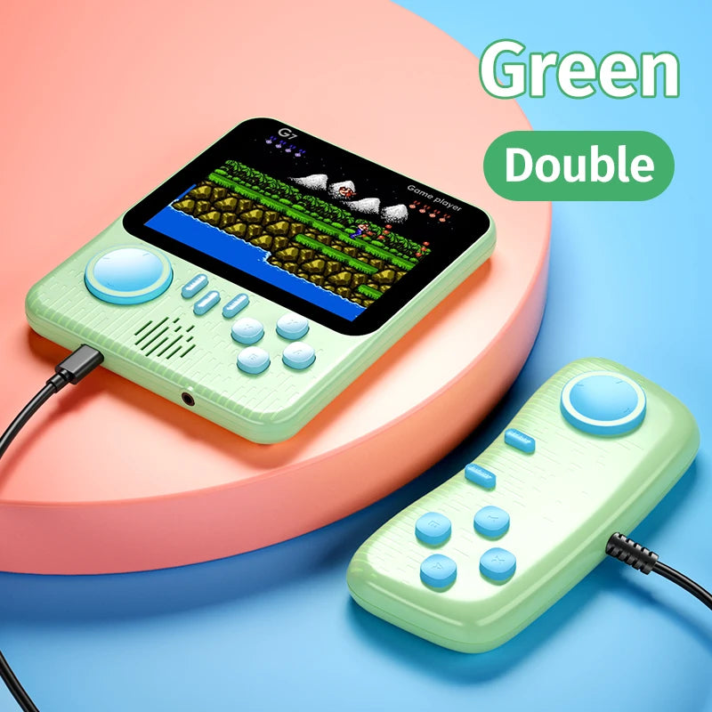 G7 Handheld Game Console - 3.5" Screen with 666 Retro Games & Gamepad Option