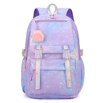 Cute Pink Backpack for Girls & Boys - Fashion Student Schoolbag