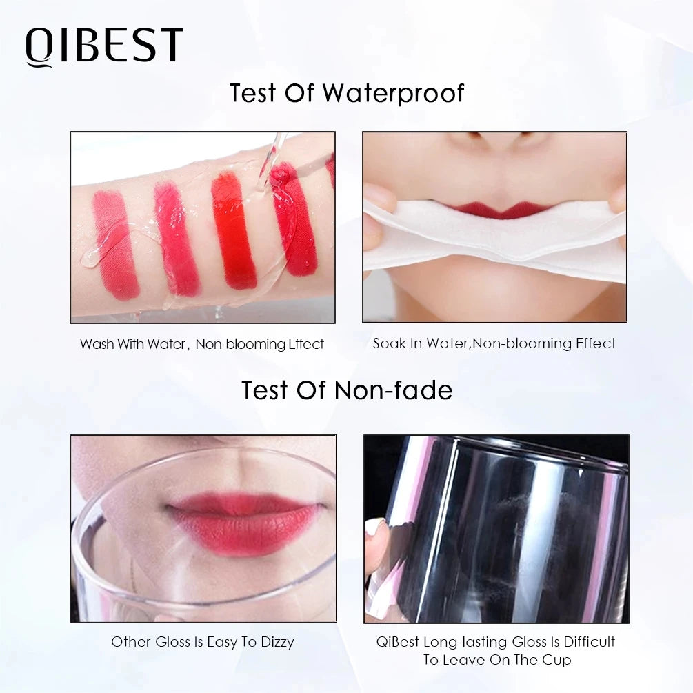 Waterproof Matte Liquid Lipstick - 25 Colors, Long-Lasting Lip Gloss