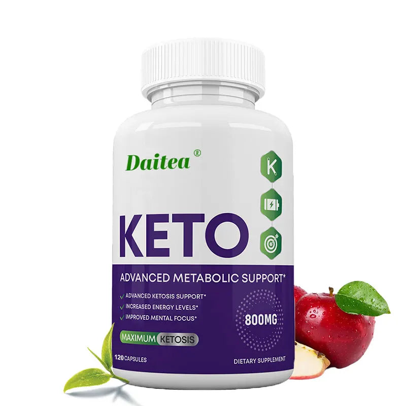 Keto Capsules 800mg - Apple Cider Vinegar for Weight Loss, Detox & Immunity