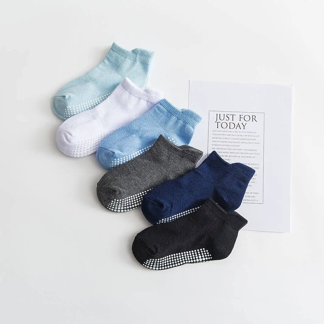 Children Anti-Slip Cotton Socks Floor Grip Socks