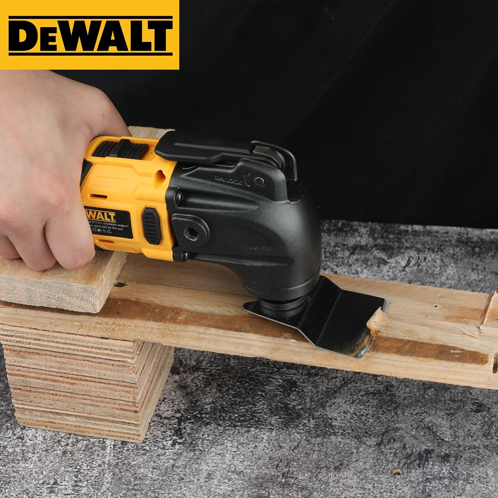 ⚡ MEGA SALE! DeWalt 20V MAX Brushless Oscillating Multi-Tool + 5 Accessories - Professional Cordless Cutting Kit