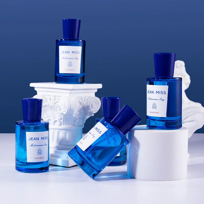 Blue Mediterranean Fruity Perfume - Fresh Unisex Fragrance (50ml)