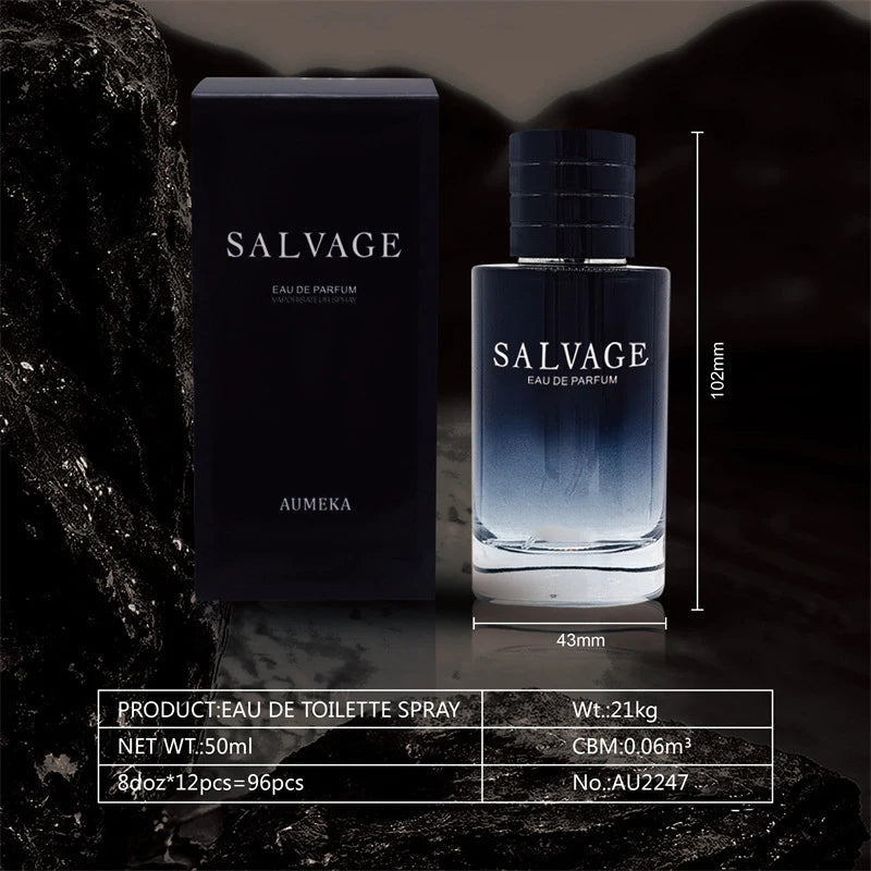 Woody Pheromone Cologne for Men - Long-Lasting Masculine Eau de Parfum Body Spray (50ml)