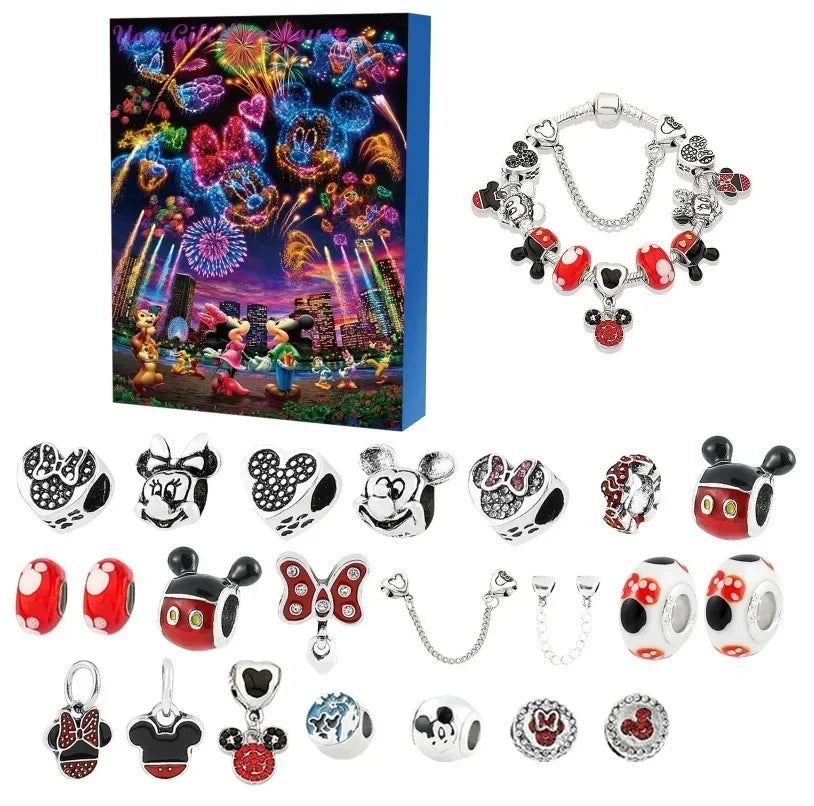 Stitch Christmas Advent Calendar – DIY Bracelet Gift