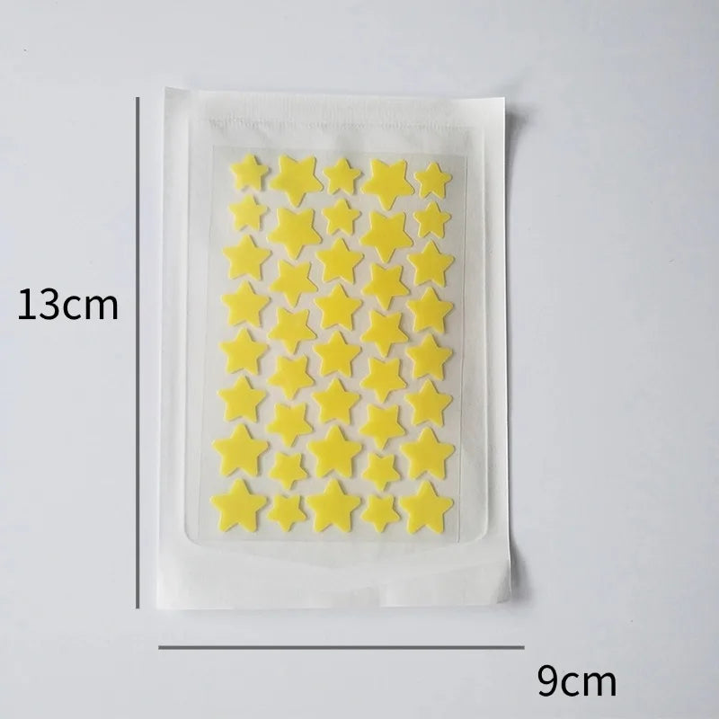 200-Piece Colorful Acne Patches - Waterproof Hydrocolloid Pimple Stickers