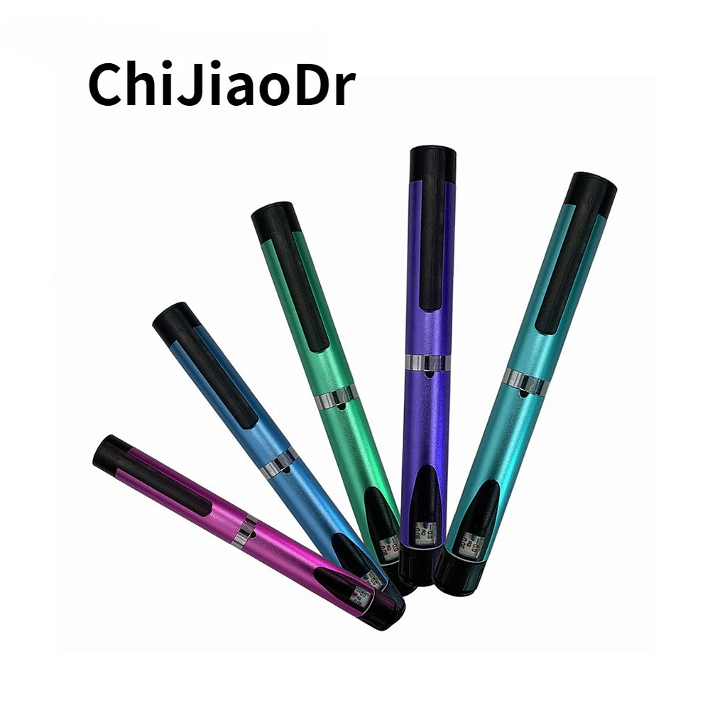 Reusable Metal Injection Pen - 3ML Cartridge Holder for Precise Dosing