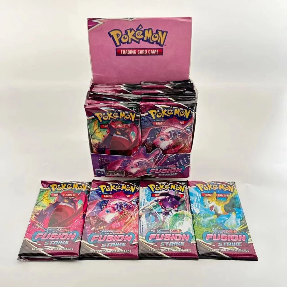 Pokemon Cards Random 4-Bag Collection – GX Tag Team VMAX EX Mega Energy Set