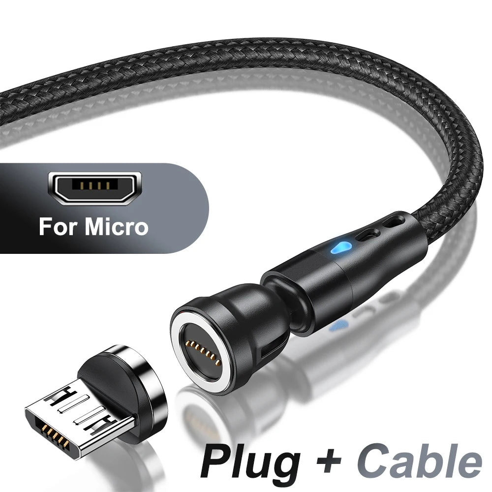 AUFU 7Pin 5A Magnetic Type-C Fast Charging Cable
