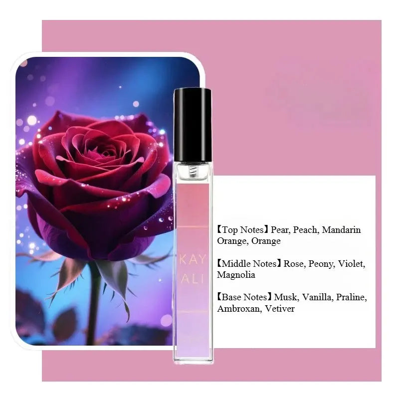 Elegant Sweet Fruity Floral Women's Perfume - Woody Base Romantic Eau de Parfum (10ml)