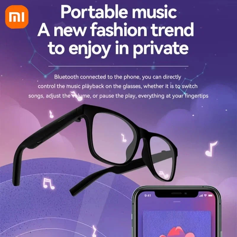 Xiaomi D11Plus AI Bluetooth Smart Translate Sunglass Intelligent Translation Call Noise Canceling Music Play for Study Travel
