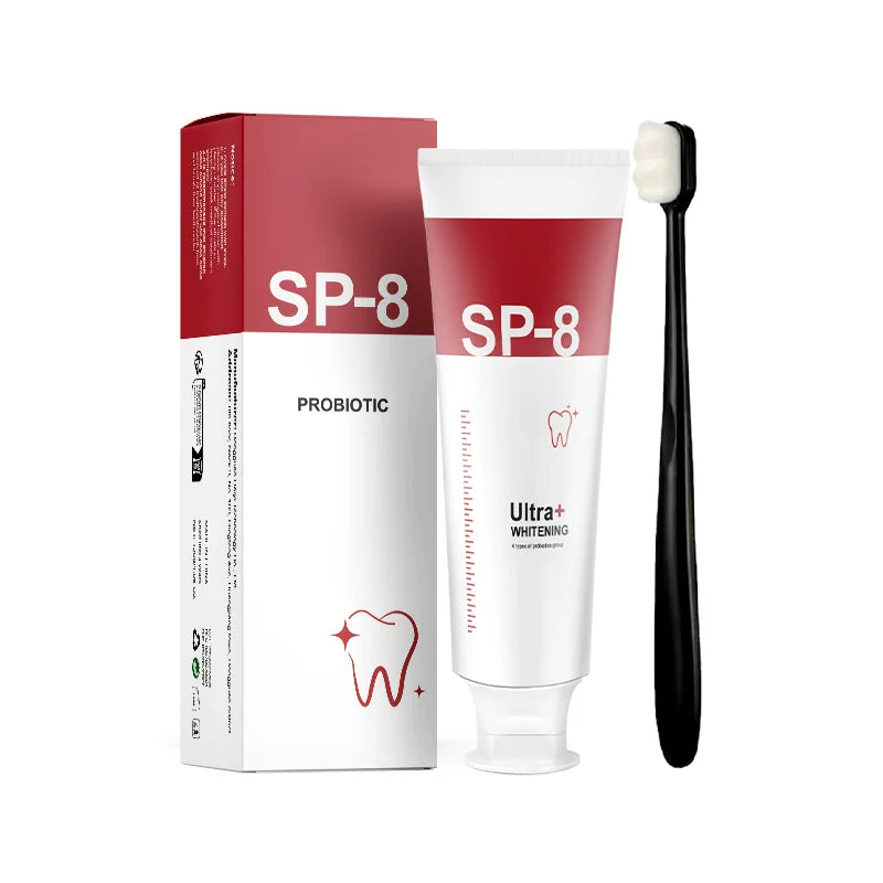 ✨ 36% OFF! SP-8 Probiotic Whitening Toothpaste - Remove Stains, Freshen Breath (120g)