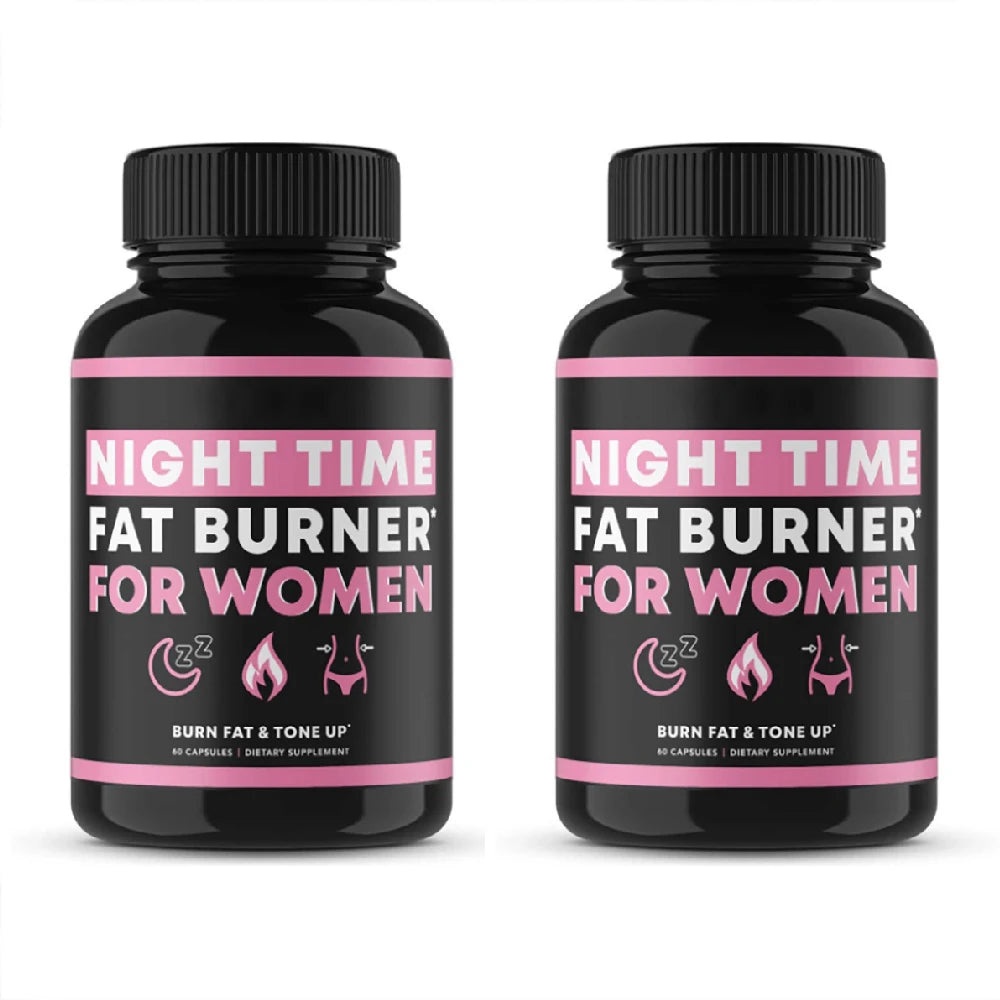 Night Time Weight Loss Capsules for Women - Sleep & Slim with Metabolism Booster