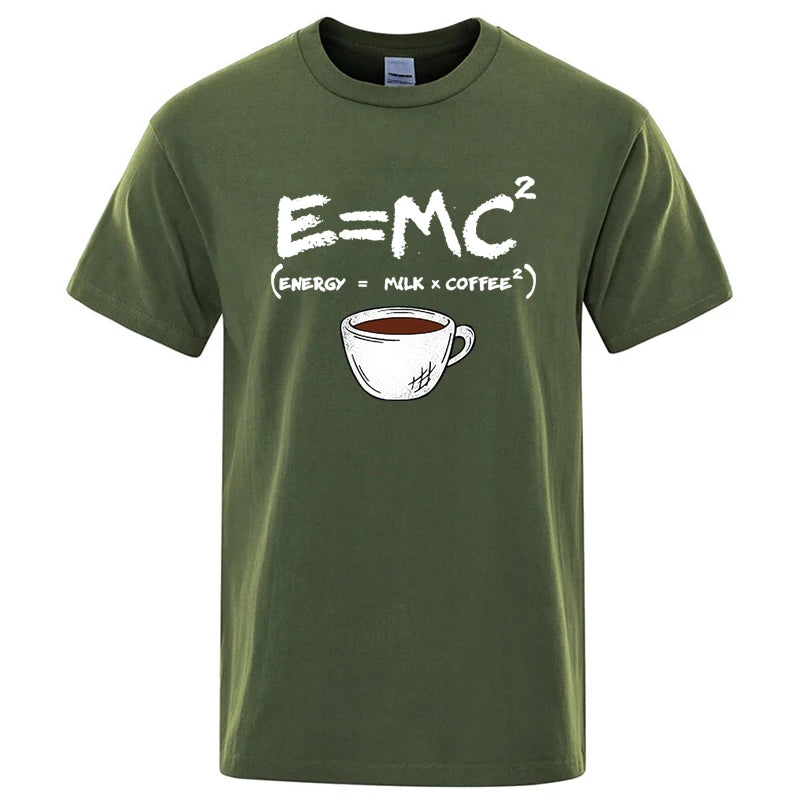 Men’s Cotton Graphic T-Shirt Casual Funny Tee