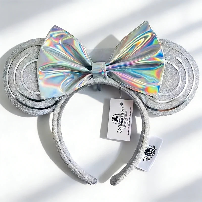Disney Mickey Ears Headband – Minnie Sequin Party Hairband for Women & Girls