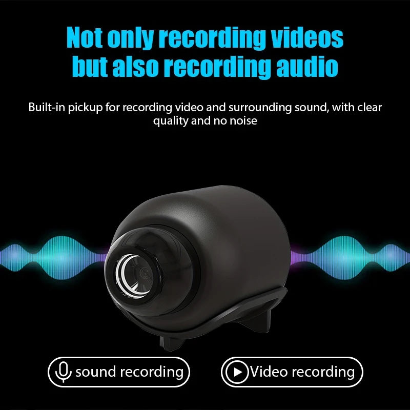 X5 Mini WiFi Security Camera - 1080P HD Wireless Surveillance with Night Vision