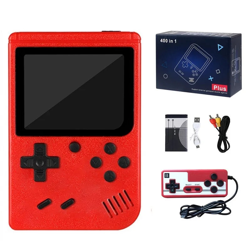 Retro Game Console - 3.0" LCD Handheld with 400 Built-In Classic Games