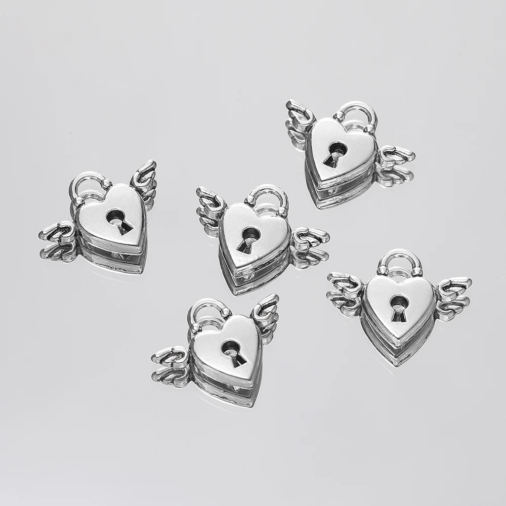 Metal Alloy Bow Charms – DIY Pendant for Jewelry Making