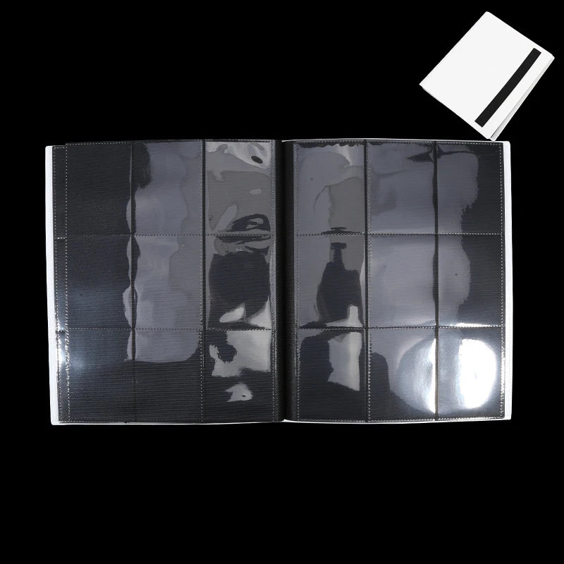 Trading Card Binder – 4/9/12 Pocket Portable Storage for Pokemon, Baseball & Sports Cards