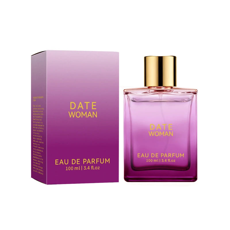 Fresh Sandalwood Vanilla Men's Cologne - Long-Lasting Eau de Parfum for Couples' Dates (50ml/100ml)