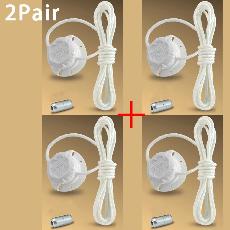 No Tie Shoelaces - Fashion Swivel Buckle Laces for Kids & Adults (1 or 2 Pairs)