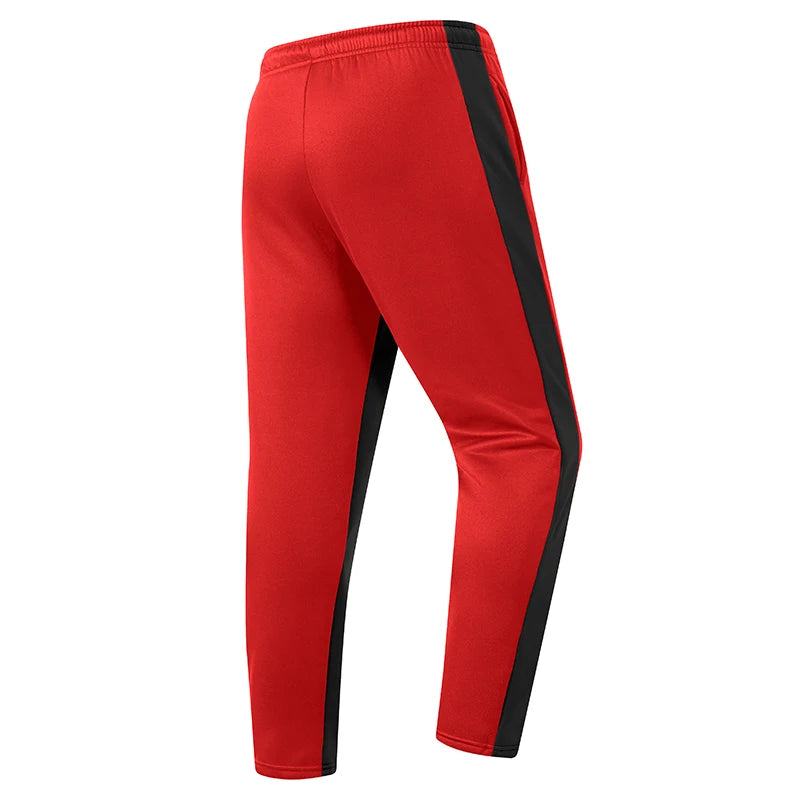 Men's Colorblock Athletic Joggers - Warm Workout Sweatpants