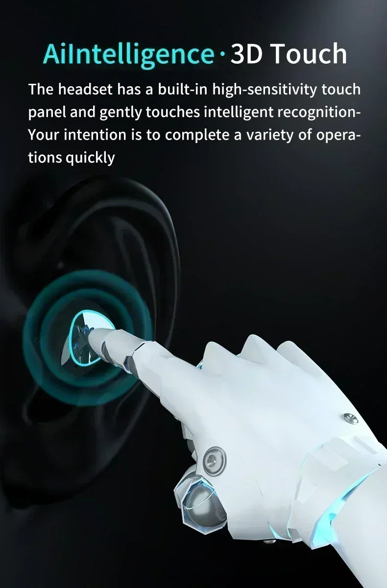 M10 Wireless Earbuds – Waterproof Bluetooth Sport Earphones with Noise Cancelling