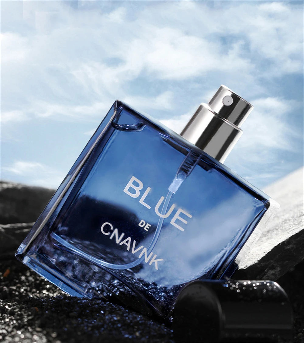 Fresh Floral Men's Cologne - Pheromone Eau de Parfum with Long-Lasting Natural Scent (100ml)