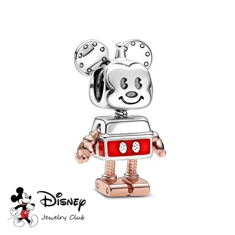 Disney Charm Beads Bracelet – Mickey & Stitch Style