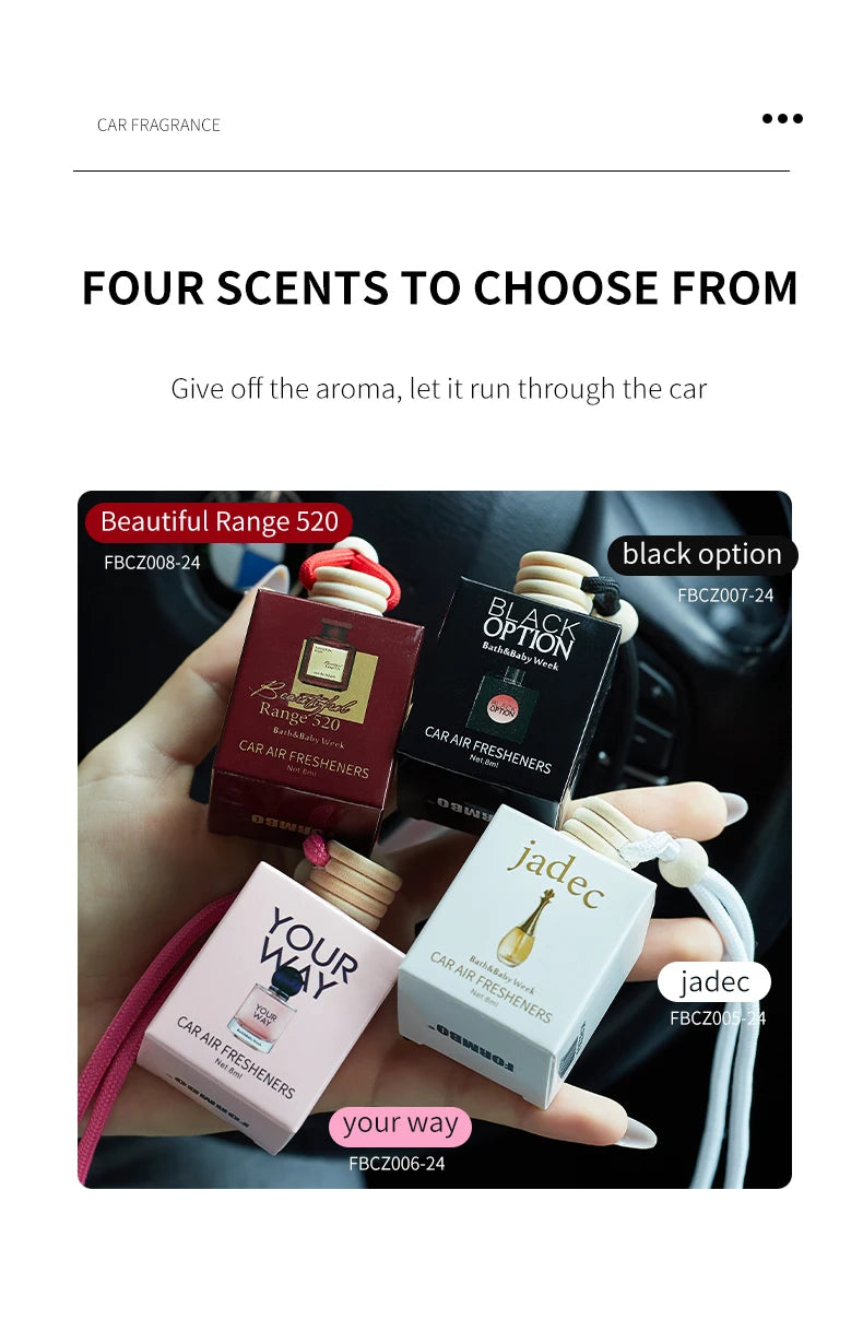 Luxury Liquid Car Perfume - Long-Lasting Fresh Fragrance for Auto Interior Accessories