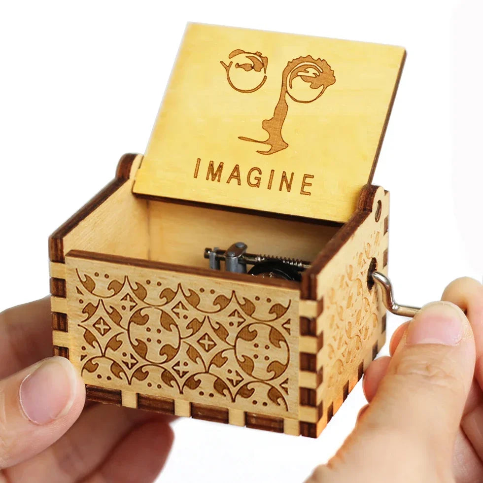 Jurassic Park Wooden Music Box – Gift Toy