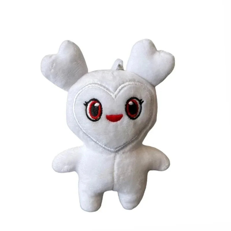 9PCS/lot Lovelys Plush Korean Super Star Plush Toy Cartoon Animal TWICE Momo Doll Keychain Pendant for Fans Girls Birthday Gifts