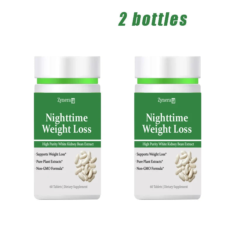 White Kidney Bean Slimming Pills - Carb Blocker & Fat Burner for Weight Loss