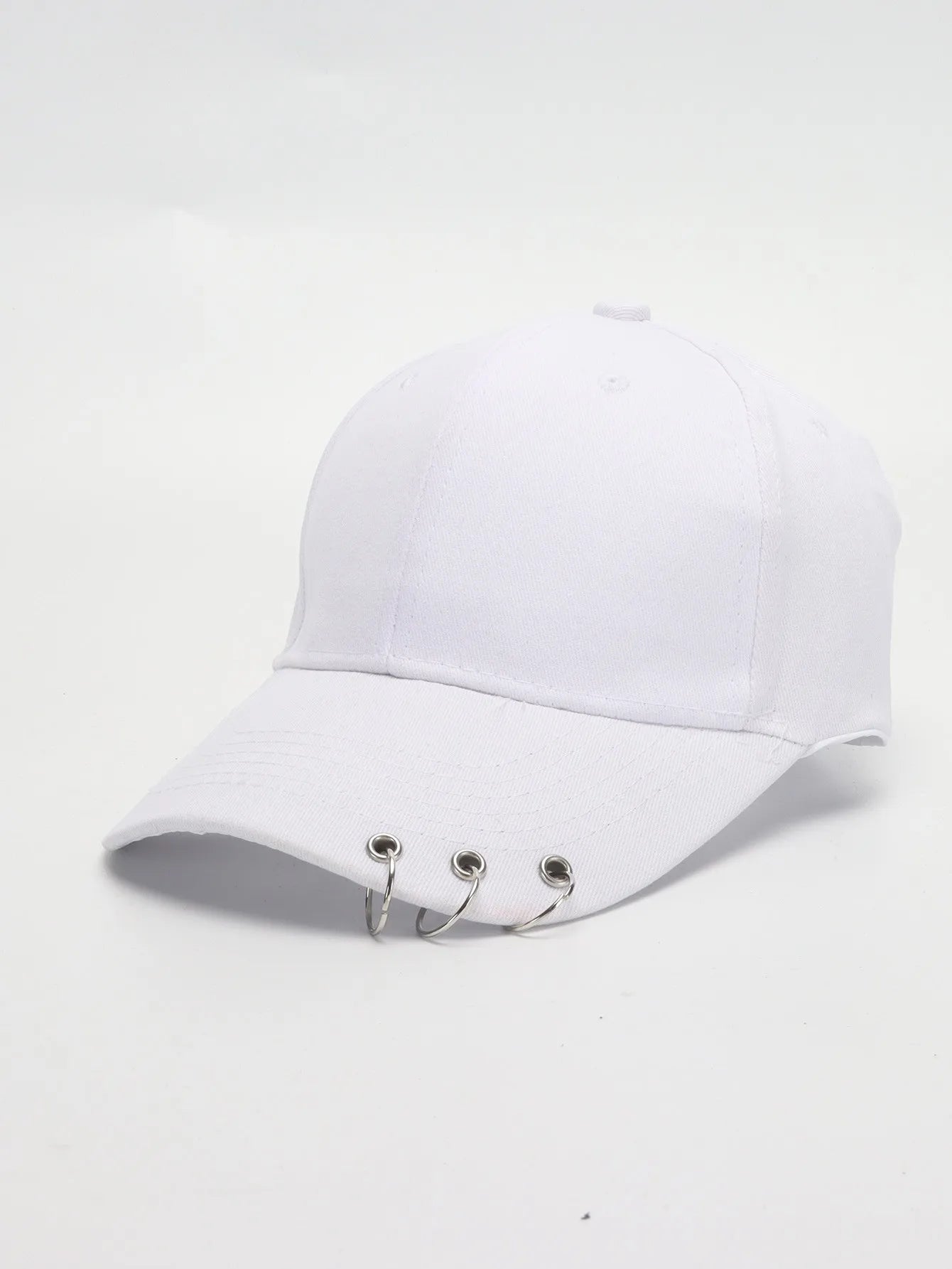 Ring Circle Baseball Cap - Korean K-Pop Style Snapback Dad Hat for Men & Women