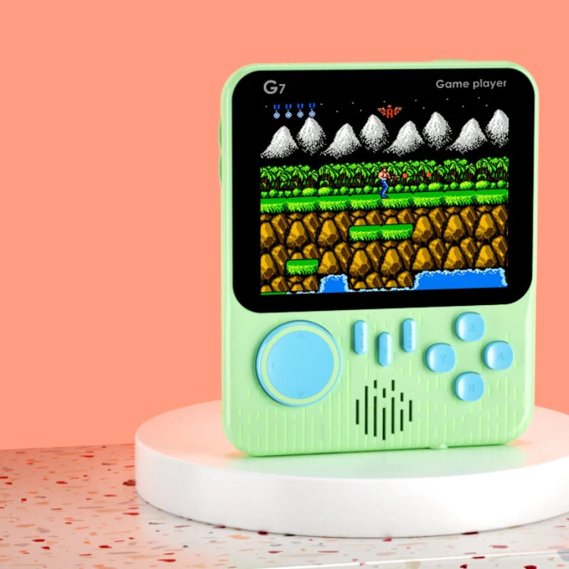 Handheld Game Console - 3.5" Screen with 666 Retro Classic Games & Joystick
