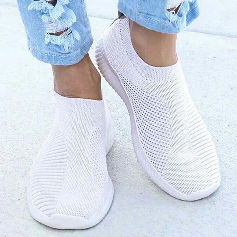 Women’s Slip-On Sneakers – Comfortable Casual Sports Shoes