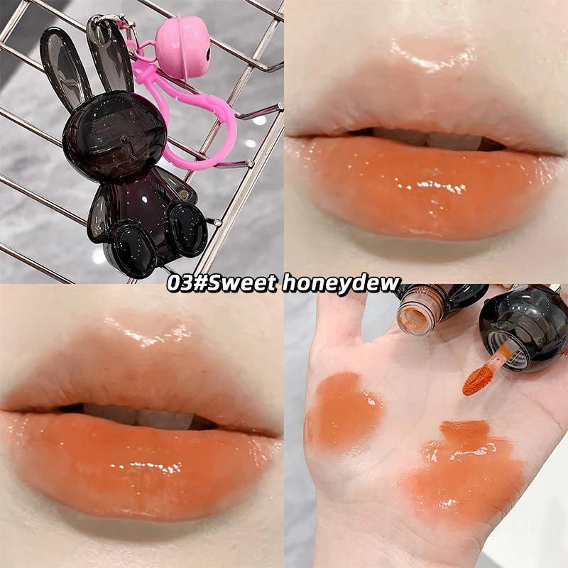 Gege Bear Pink Rabbit Velvet Matte Lip Cream