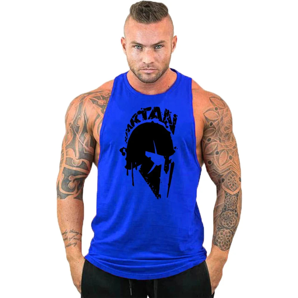 Men's Athletic Tank Top - Sleeveless Gym Workout Vest for Fitness & Training