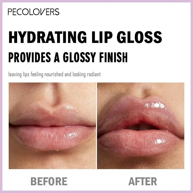 Multi-Color Natural Moisturizing Lip Gloss - Clear Hydrating Lip Balm