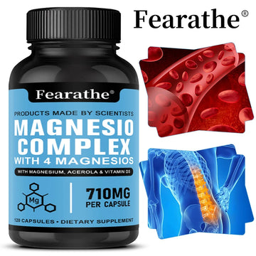 Magnesium 4-in-1 Complex - Sleep, Muscle Recovery & Stress Relief Support