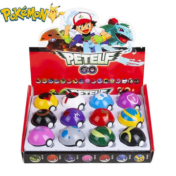 Pokemon Pokeball Figure Set – Kids Gift