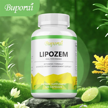 Lipozem Weight Loss Capsules - Raspberry Ketone & Magnesium for Metabolism & Energy
