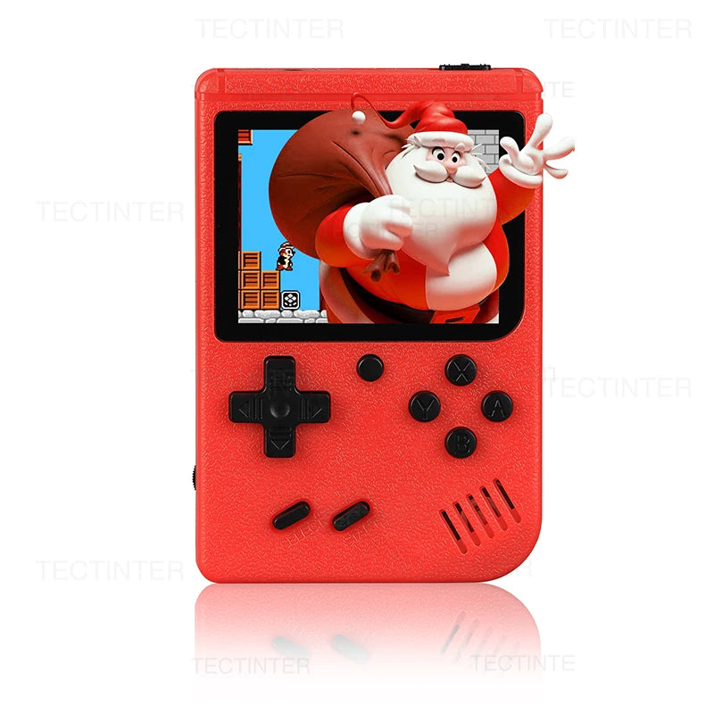Portable Retro Mini Game Console - 8-Bit Handheld with 500 Built-In Games