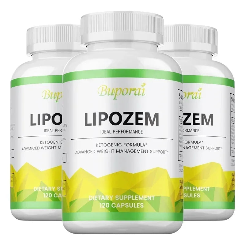 Lipozem Weight Loss Capsules - Raspberry Ketone & Magnesium for Metabolism & Energy