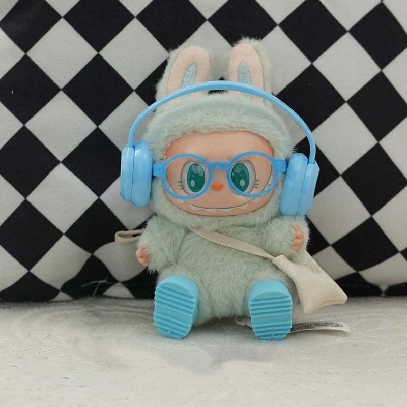 Labubu DIY Accessories Set - Shoes, Glasses & Headphones for V1/V2 Plush Dolls